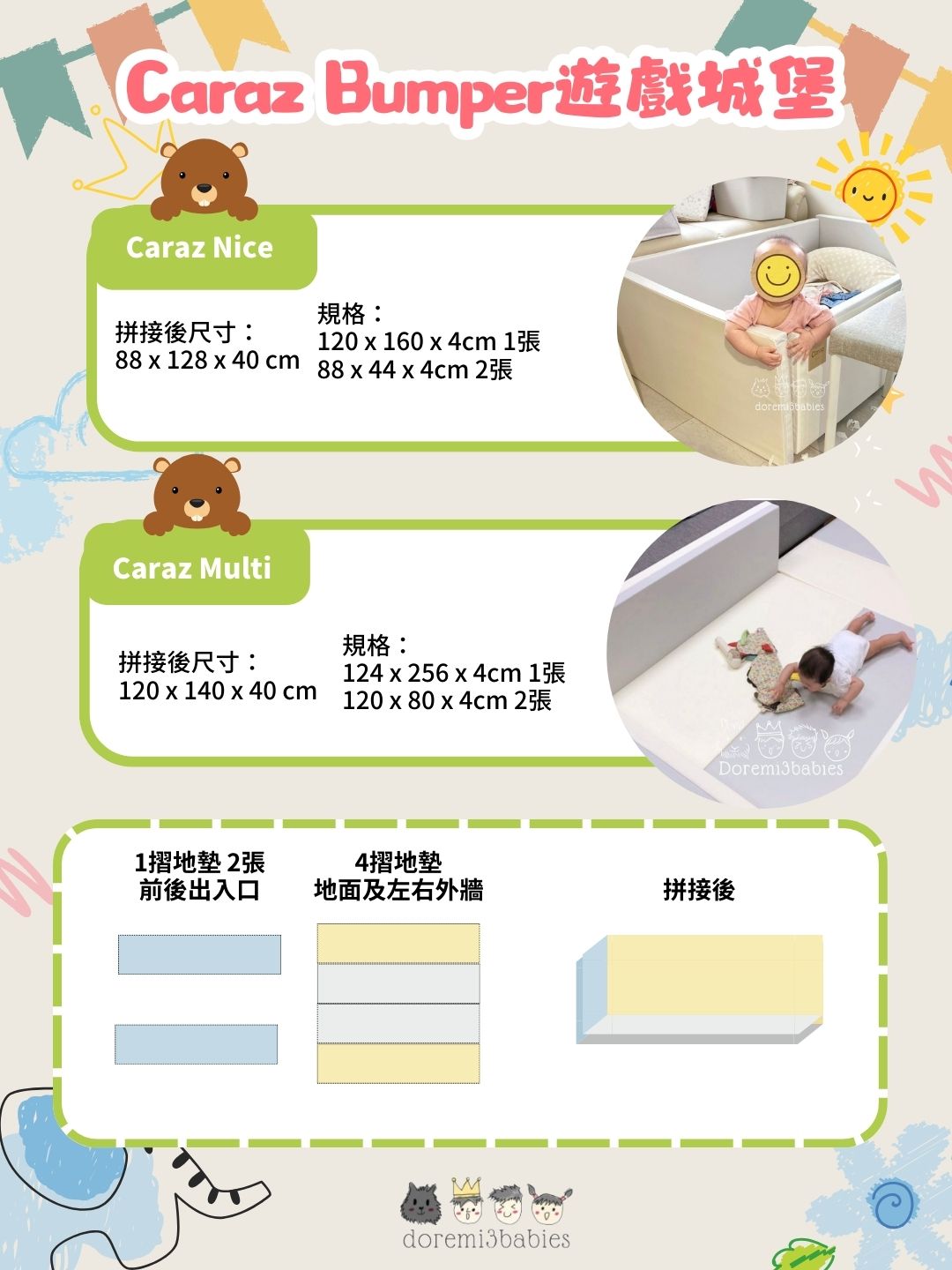 Caraz bumper寶寶屋