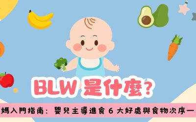 BLW 是什麼？新手爸媽入門指南：嬰兒主導進食 6 大好處與食物次序一文看清